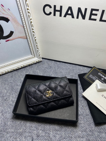 Ch*el card holder 11.3 x 7.5 x 2.5 cm