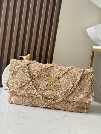 Ch*el vintage flap bag 38x21x11cm