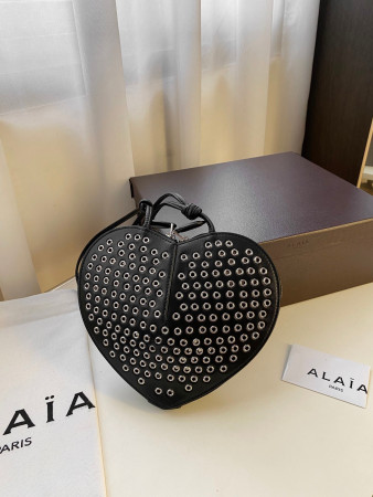 ALAÏA Le Coeur Heart Bag 18.5x20.5x5cm