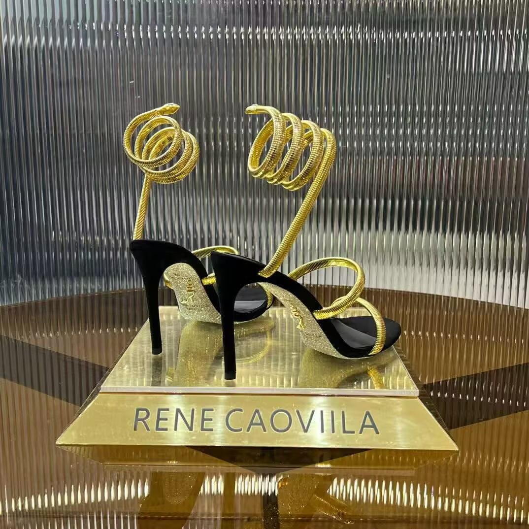 UA RENÉ CAOVILLA Cleo Pumps Sandals 95mm