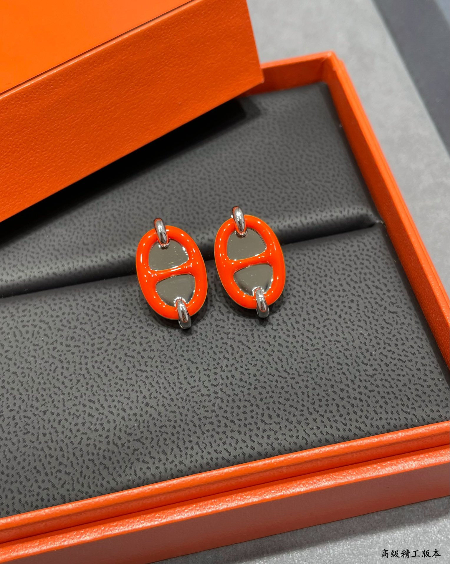 H**me5 mini maillon earrings