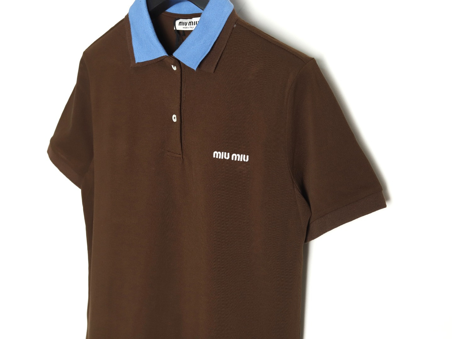 MIU MIU MM Short-sleeved Polo shirt