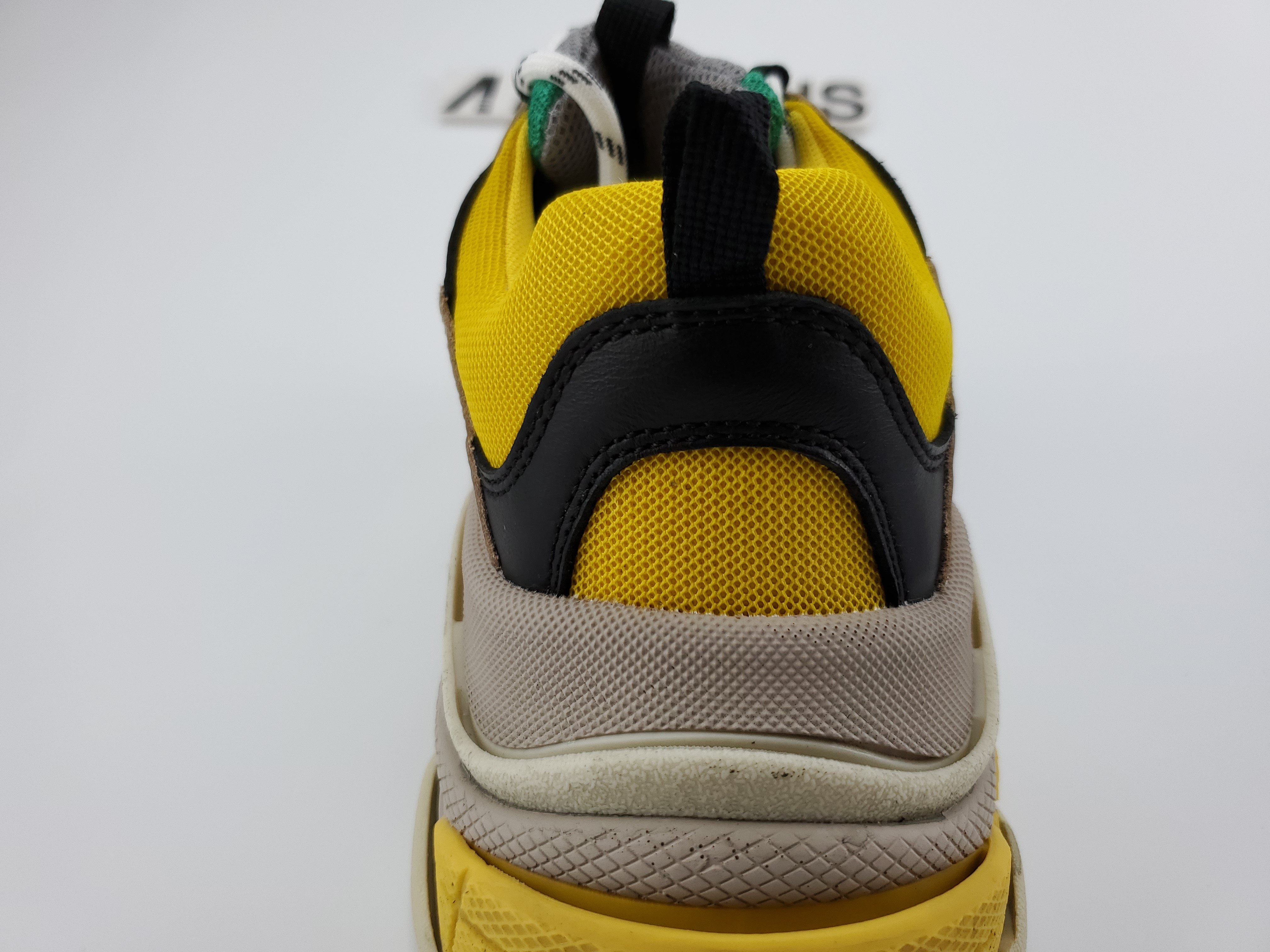 Balenciga Triple S Beige Green Yellow (2018 Reissue)