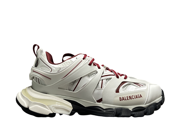 Balenciga Track White Burgundy