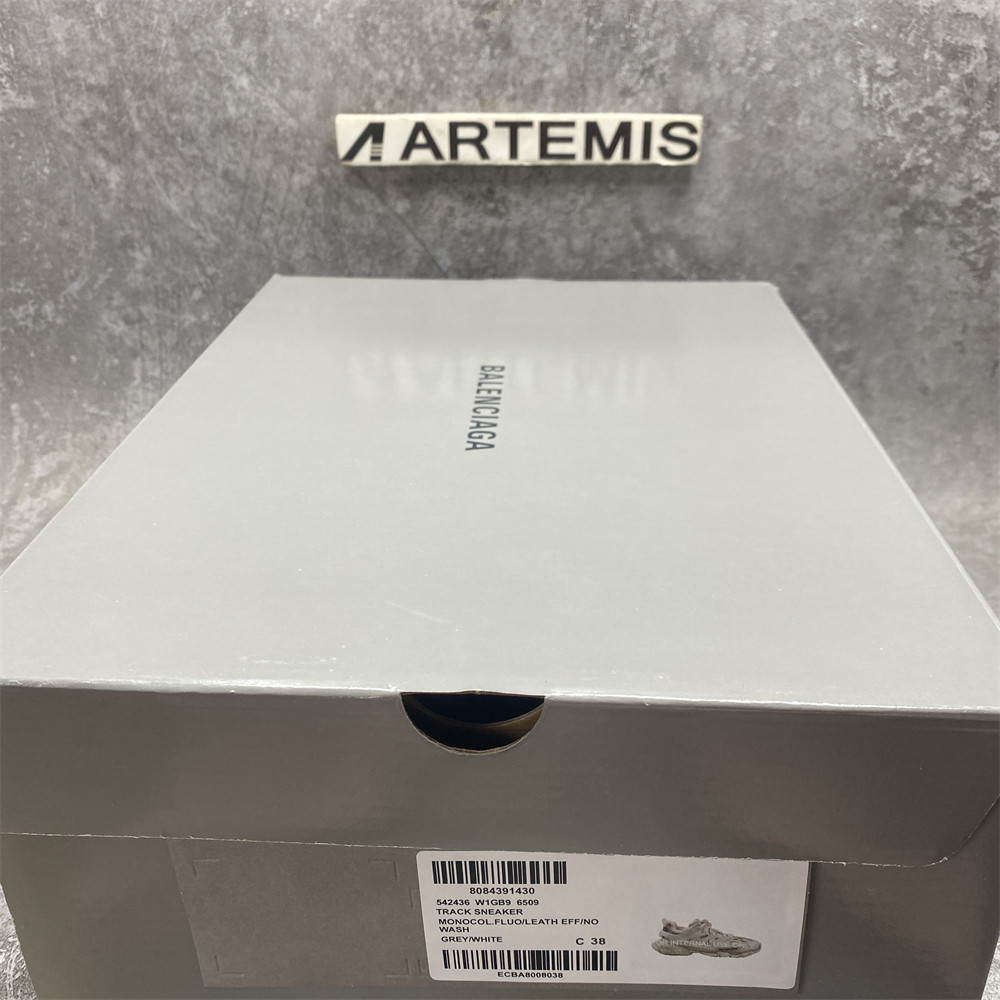 Balenciga Track Sneaker Grey White