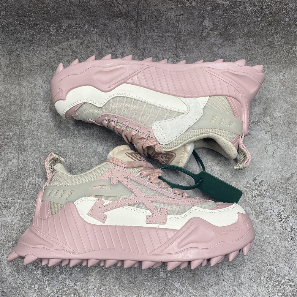 OFF-WHITE ODSY-1000 Beige Pink