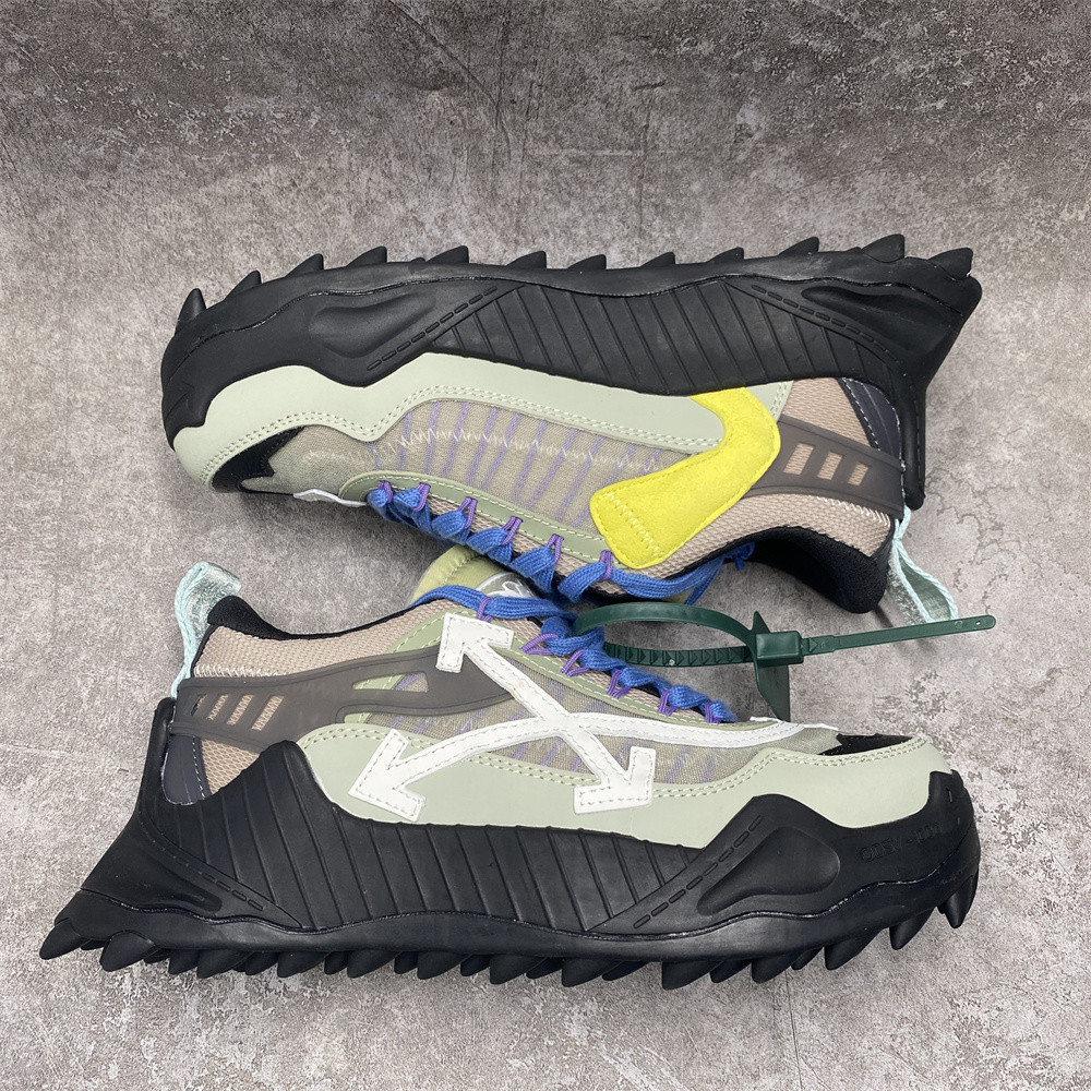 OFF-WHITE ODSY-1000 GREEN WHITE