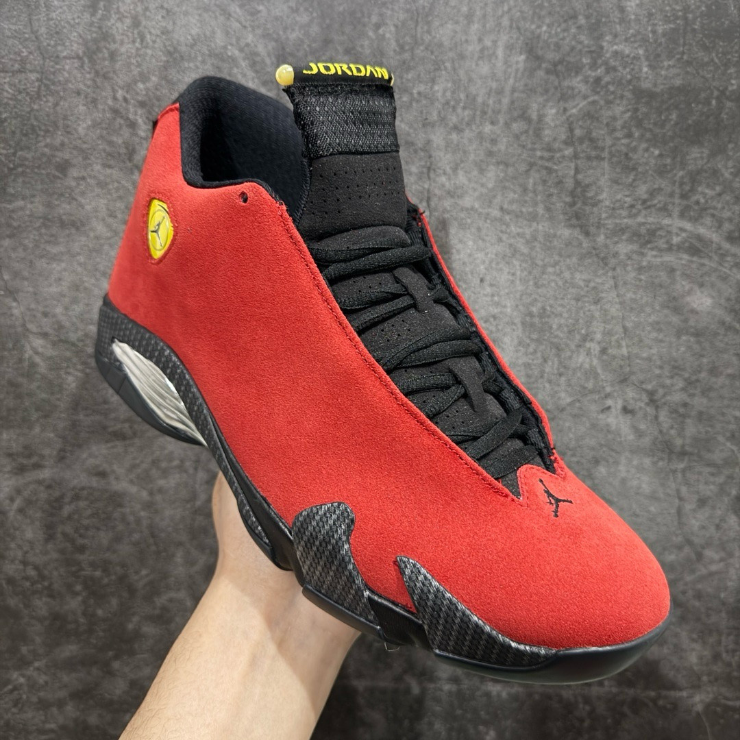 UA Jordan 14 Retro Challenge Red