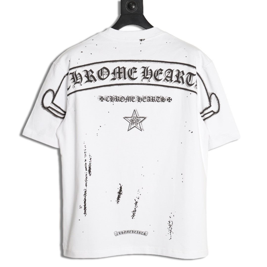 Ch*0me hearte ch 25ss short-sleeved t-shirt