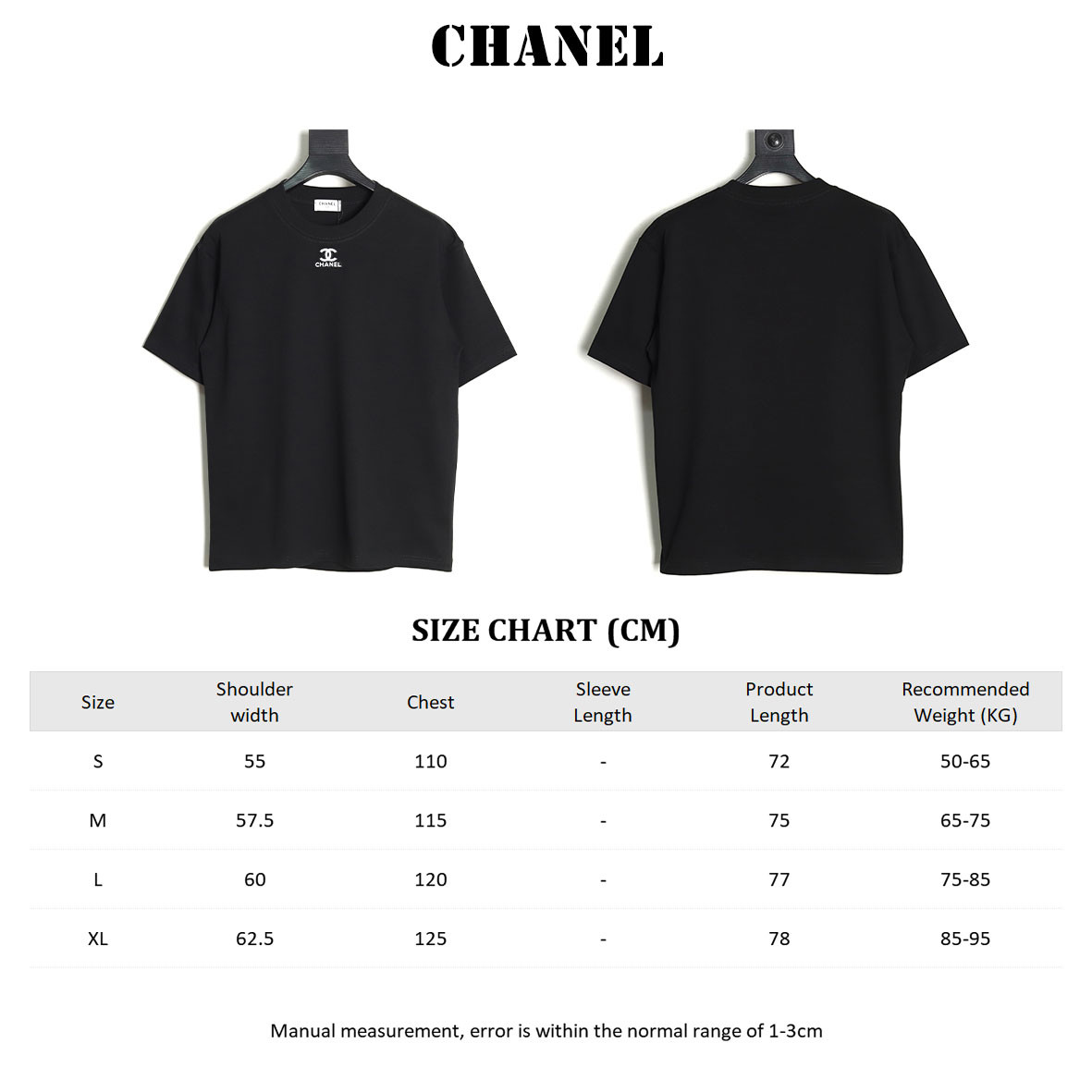 Ch*el 25ss short-sleeved t-shirt