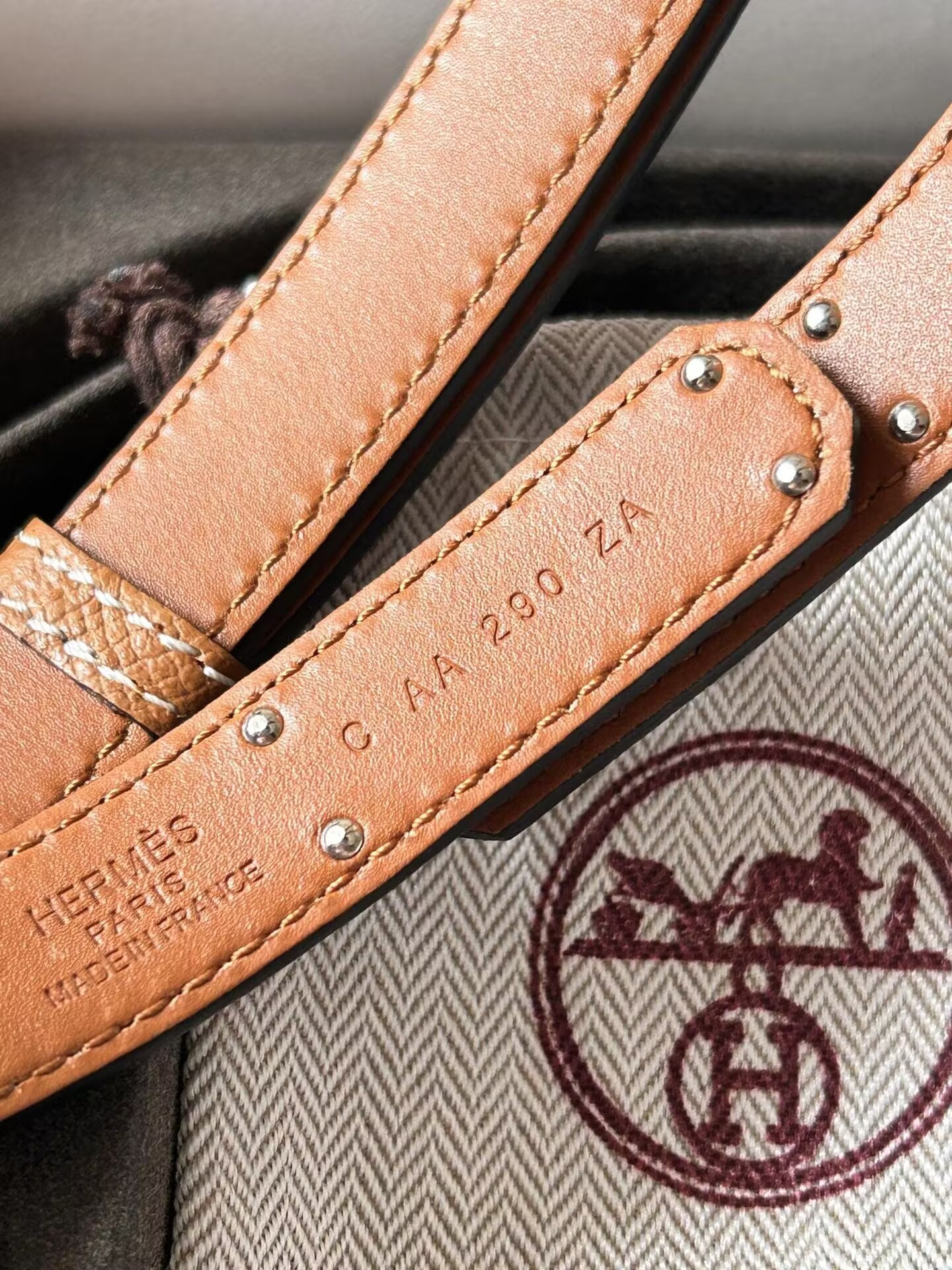 H**mes belt
