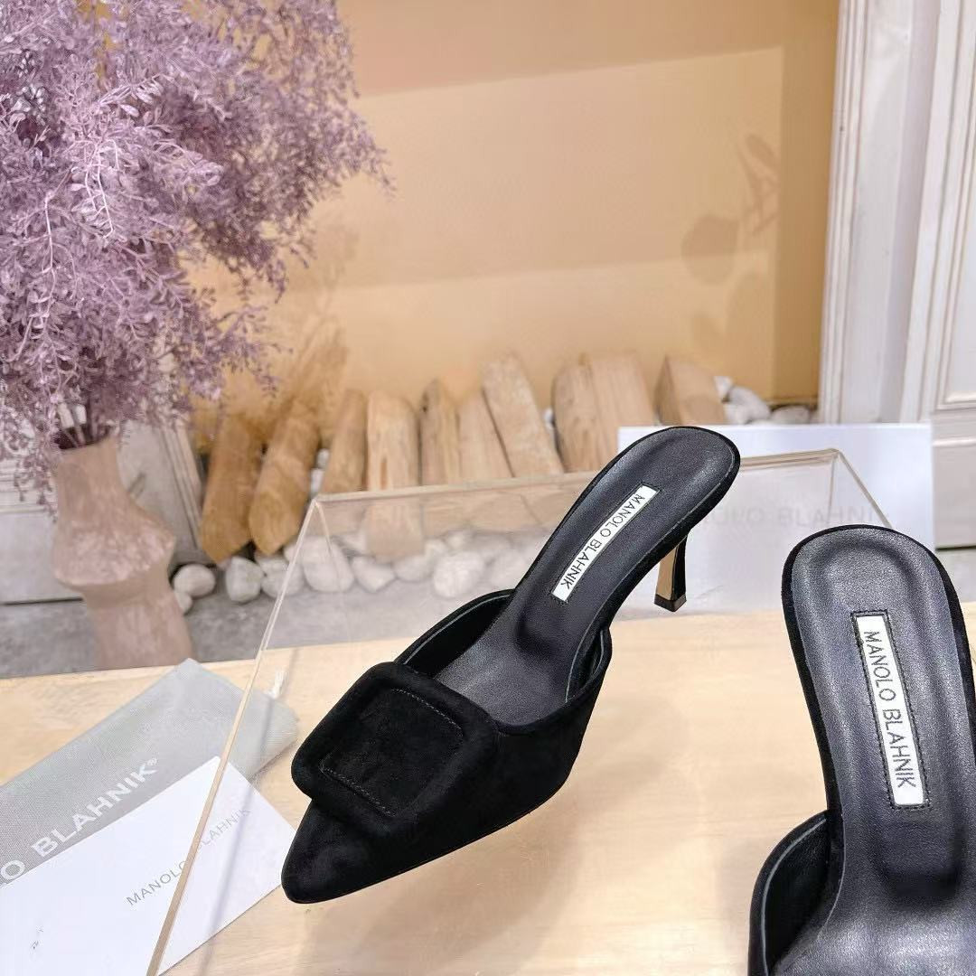 ua man010 B1ahn*k mules 7.5cm