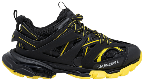 Balenciga Track Sneaker Black Yellow