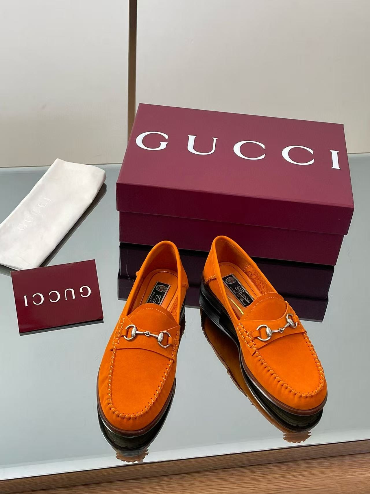 ua G*u*i gigi loafer