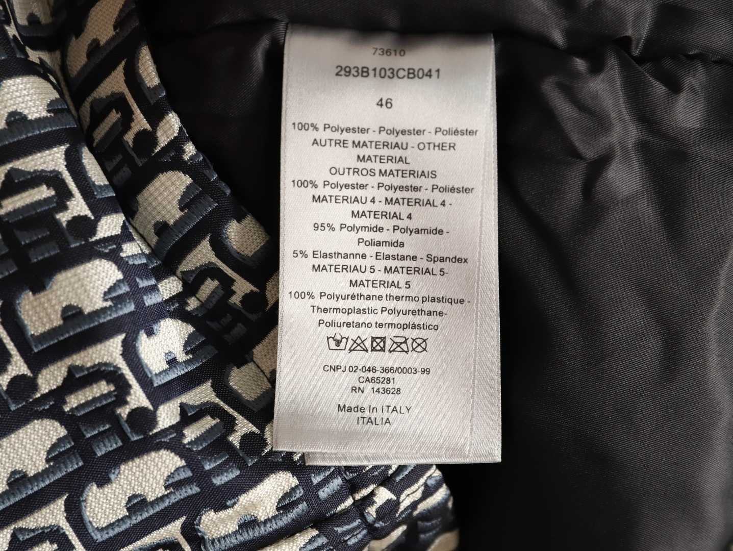 D*or cotton coats
