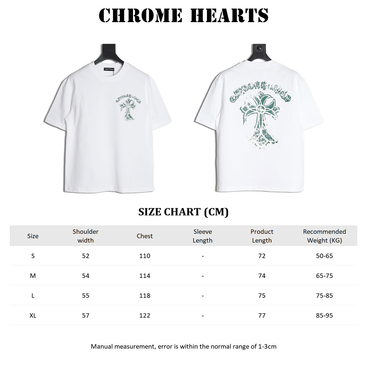 Ch**me He**ts 25ss short-sleeved t-shirt