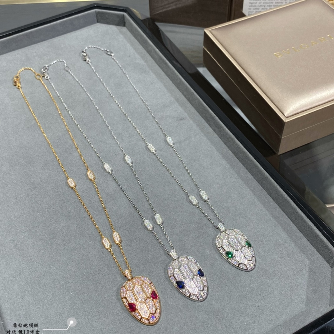 B*l*ai full of snakes necklace