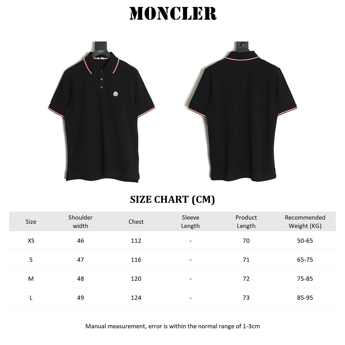 Moncler 24ss Short-sleeved Polo shirt