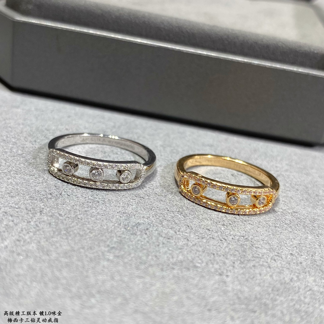 messika three Di*m*nd moving ring