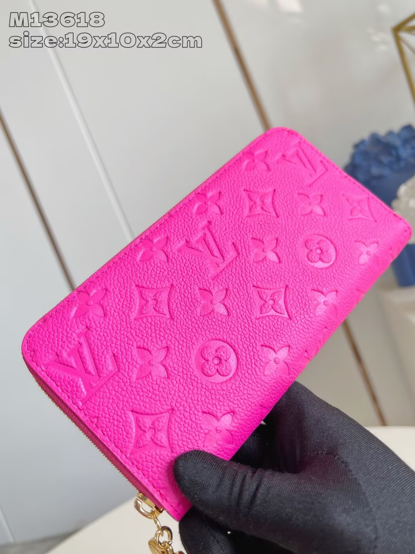 LV x TM Zippy Wallet M13618 19x10x2cm