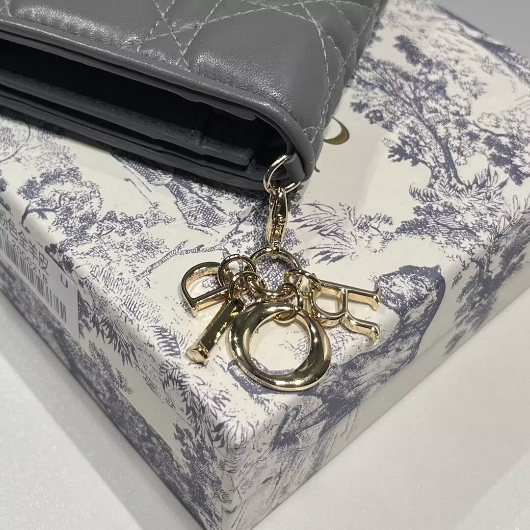 D*or mini lady D*or gardenia wallet 11x9x3cm
