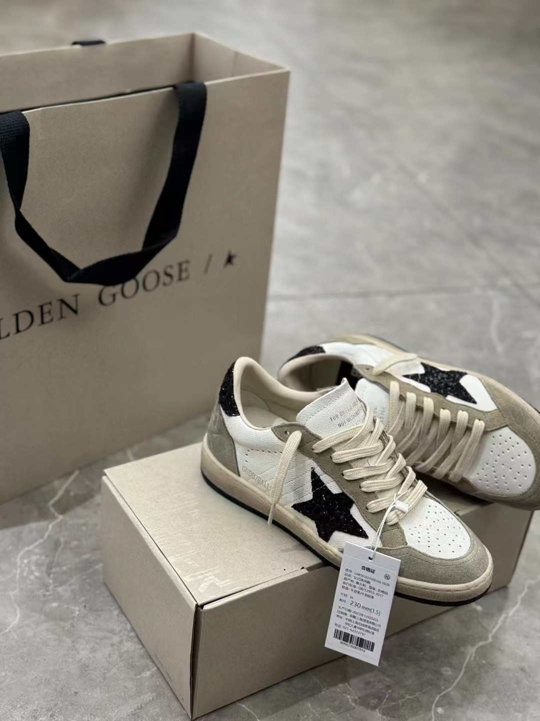 ua golden goose S*per-star sneaker