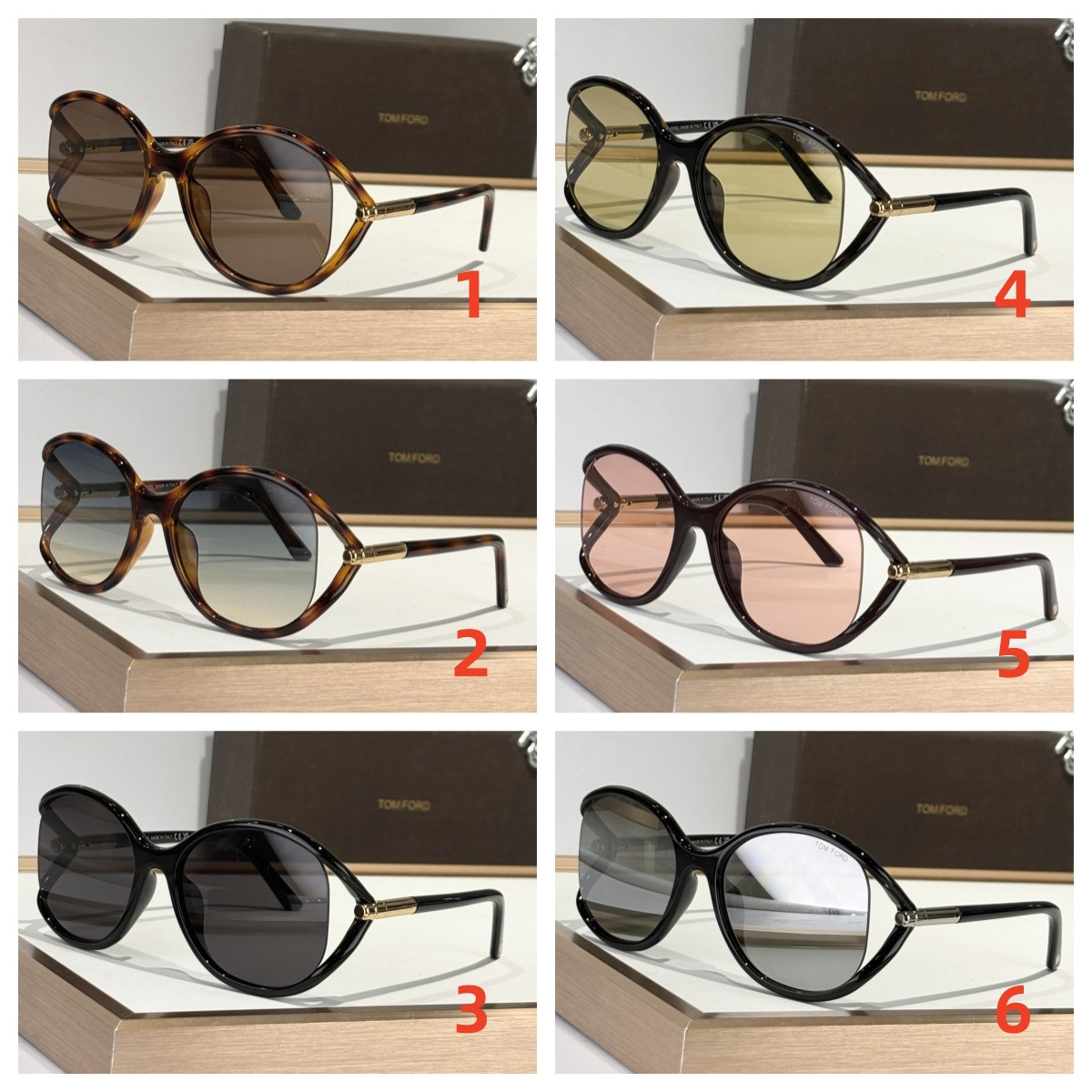 Tom Ford Glasses MELODY FT1090 59-18-120