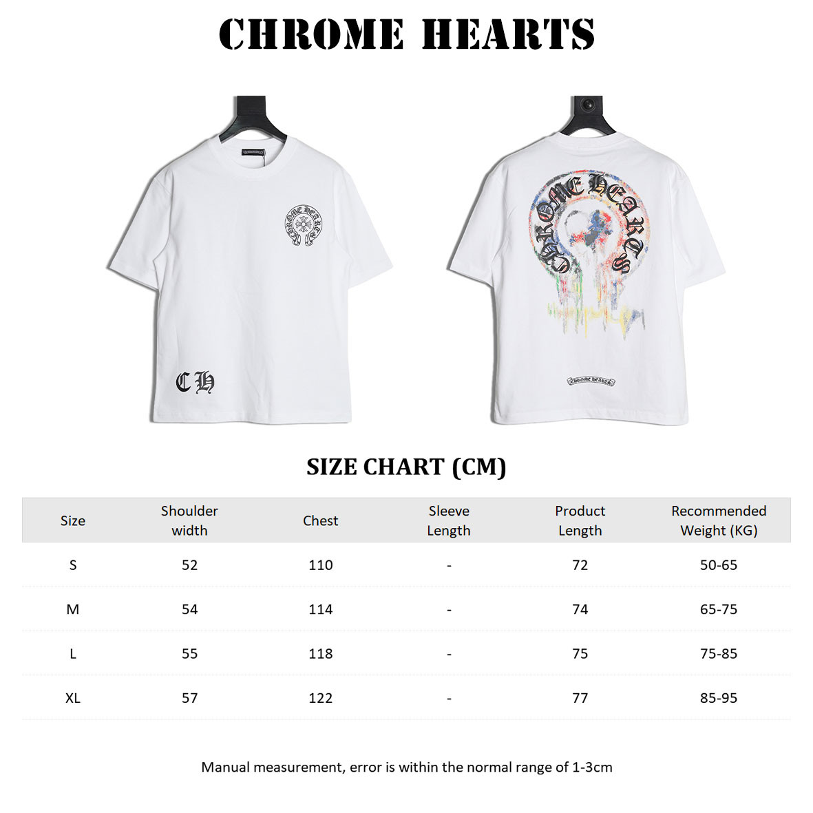 Ch**me He**ts 25ss short-sleeved t-shirt