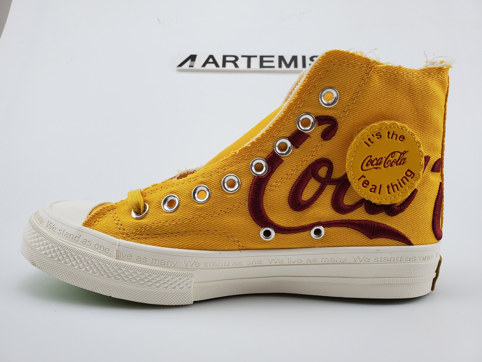 Converse Chuck Taylor All-Star 70s Hi Kith x Coca Cola Yellow