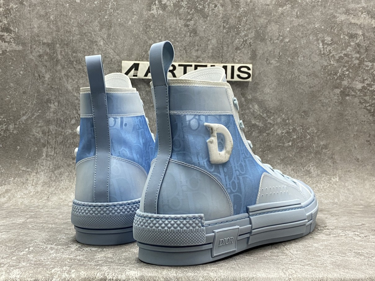 D*or b23 high top daniel arsham light blue