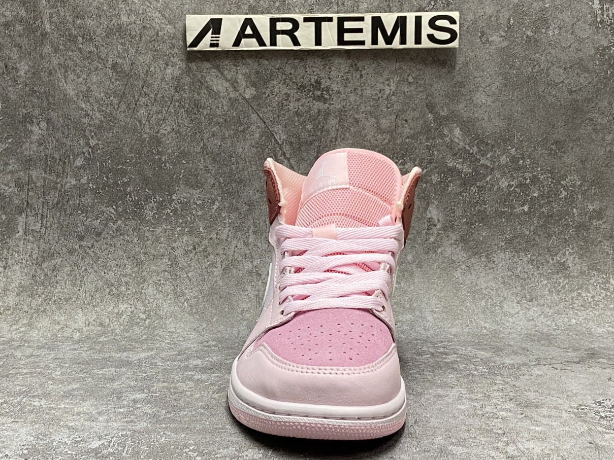 Air Jordan 1 Mid Digital Pink
