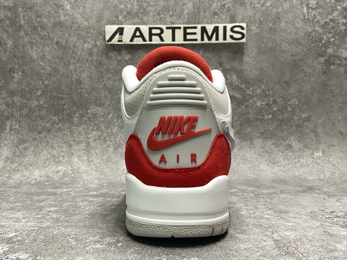 Air Jordan 3 Retro Tinker Air Max 1 White - University Red