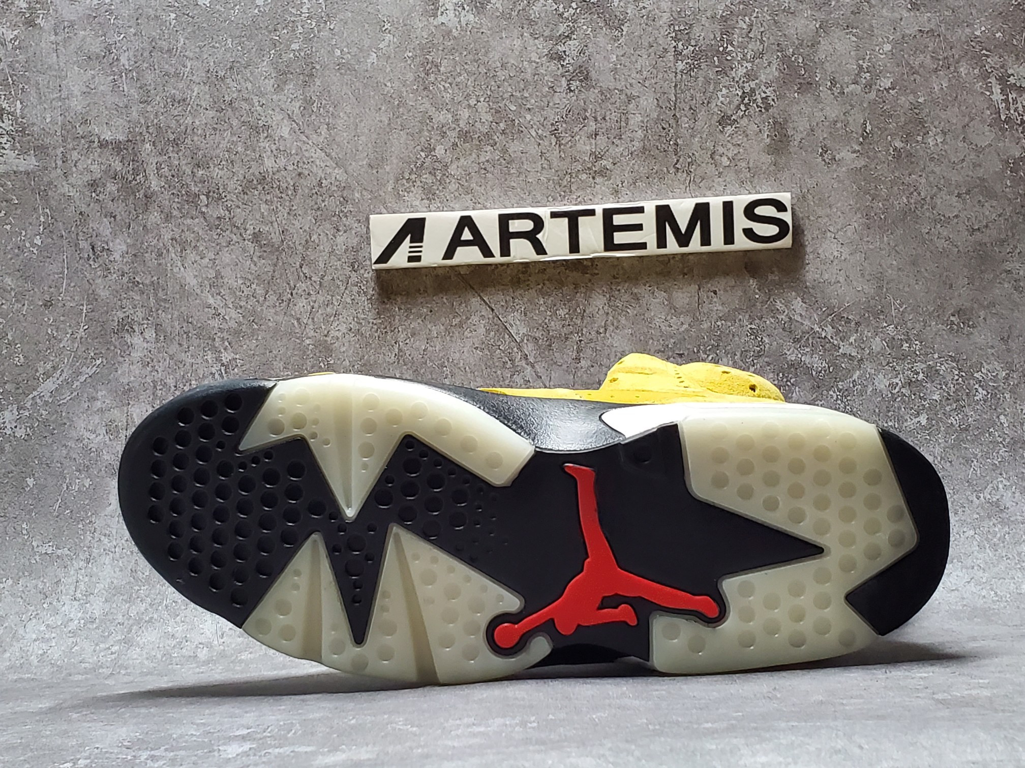 Air Jordan 6 Travis Scott X Retro Cactus Jack Yellow