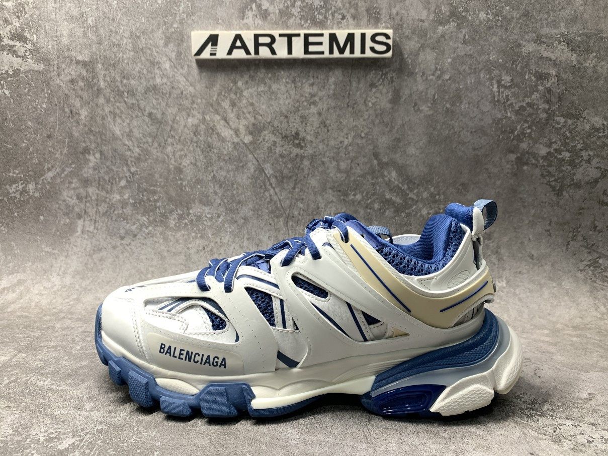 Balenciga Track Worn Out In Light Grey