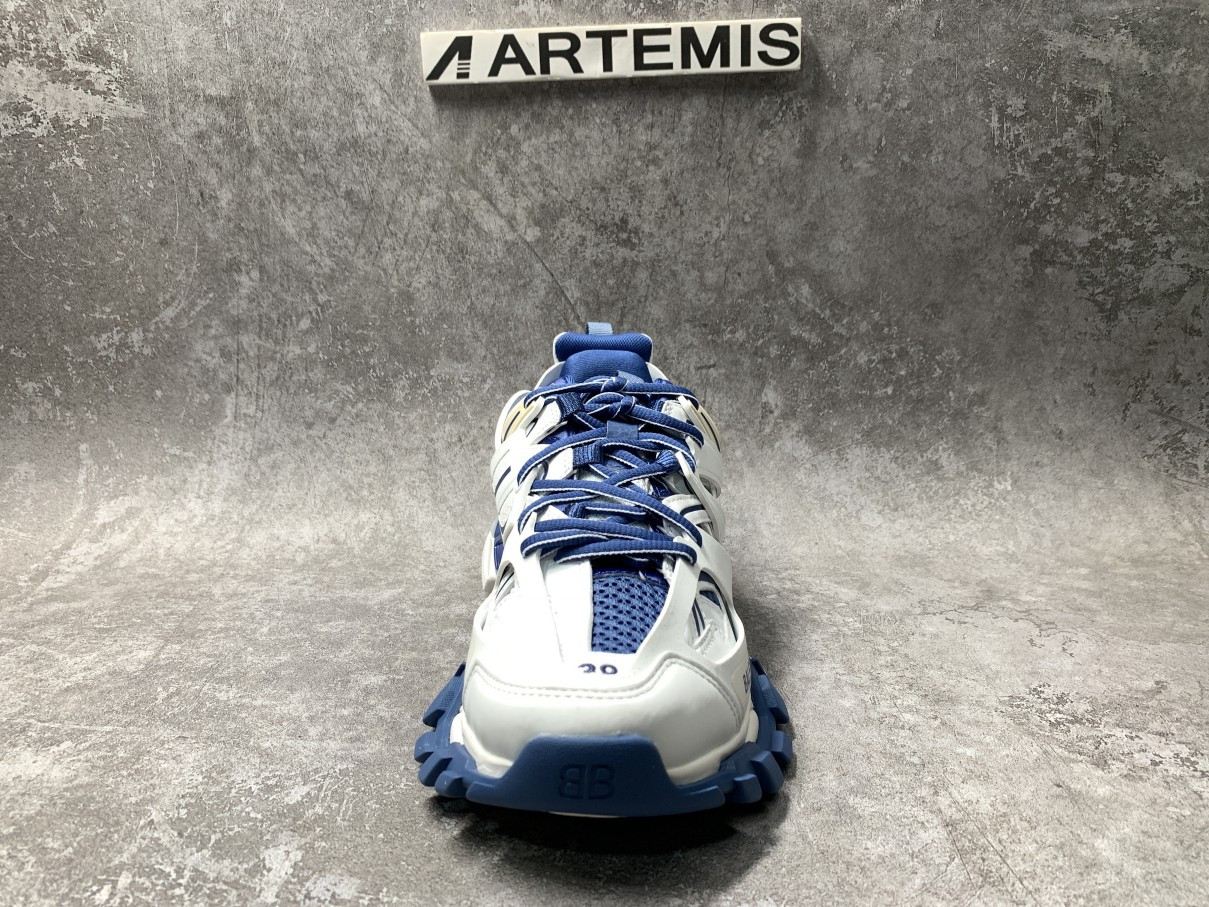 Balenciga Track Worn Out In Light Grey