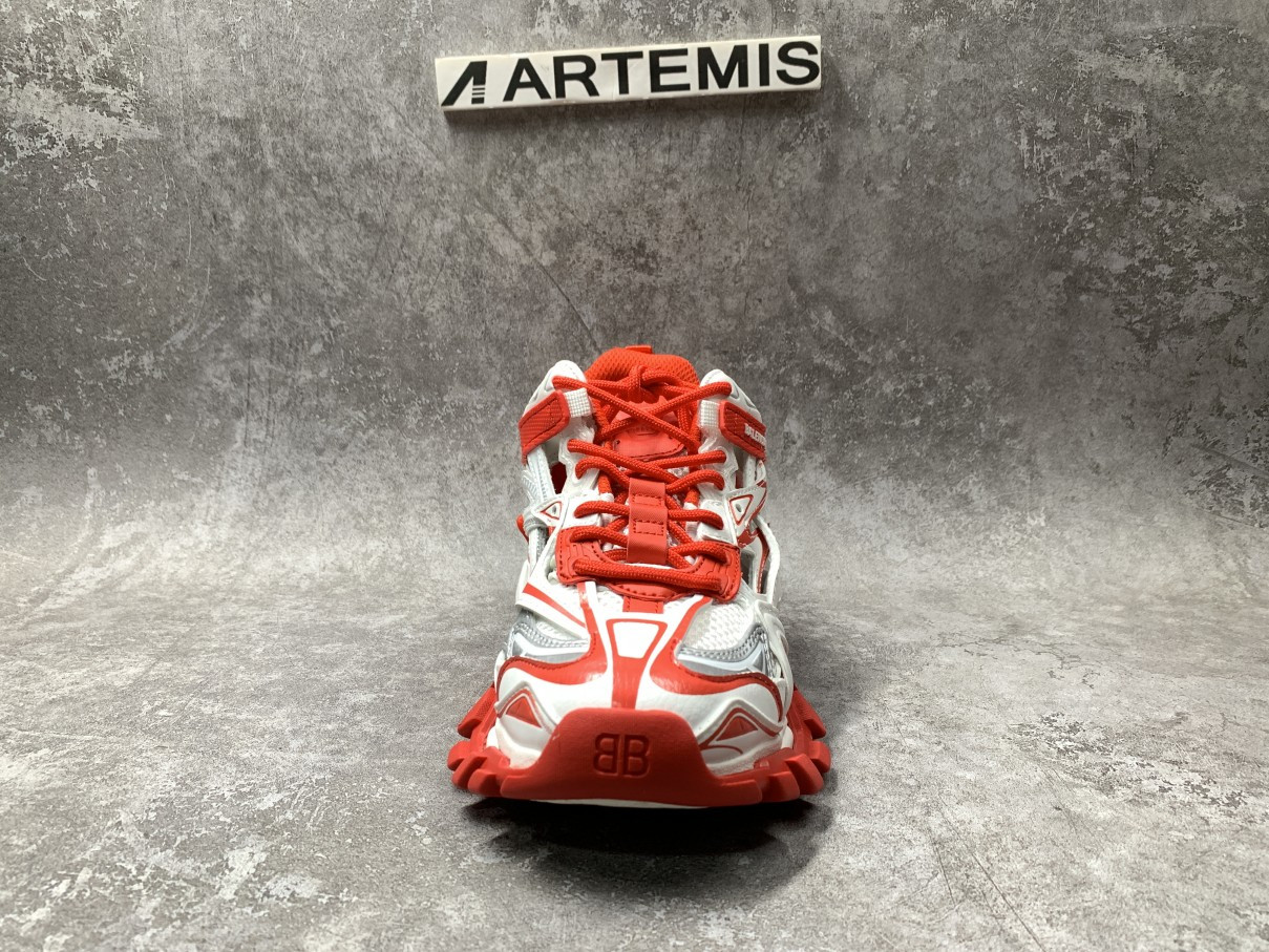 Balenciga Track 2.0 White Red