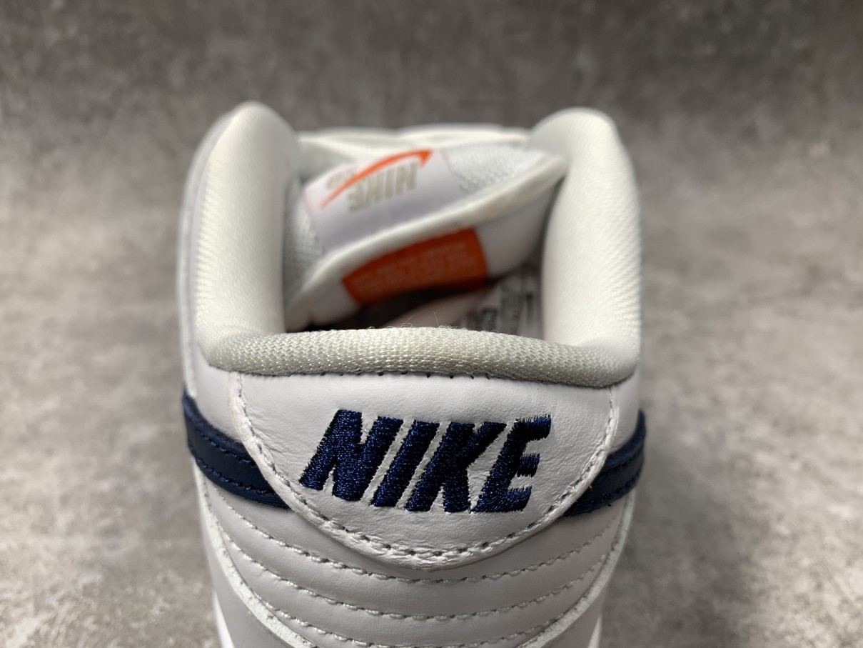 Nike SB Dunk Low Orange Label White Navy
