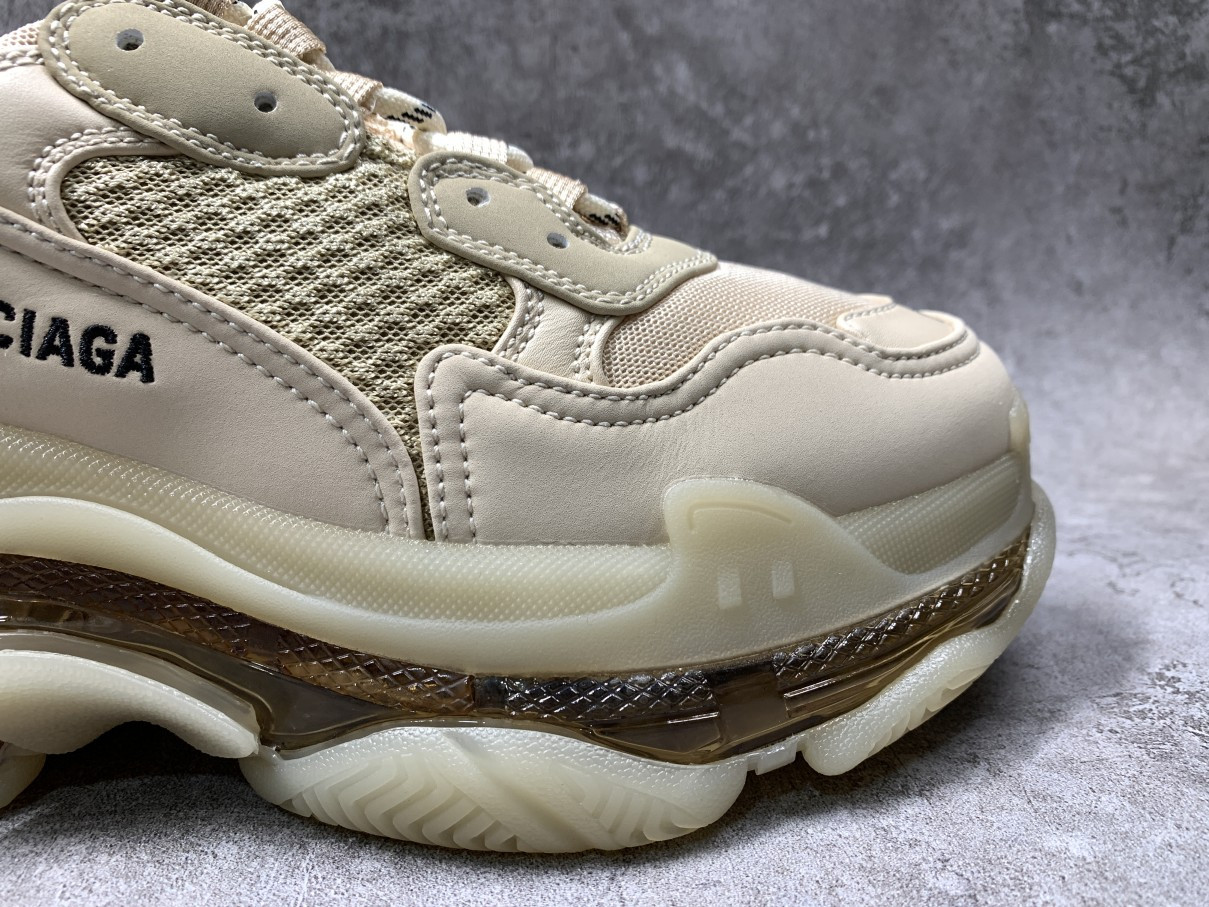 Balenciga Triple S Crystal Clear Sole