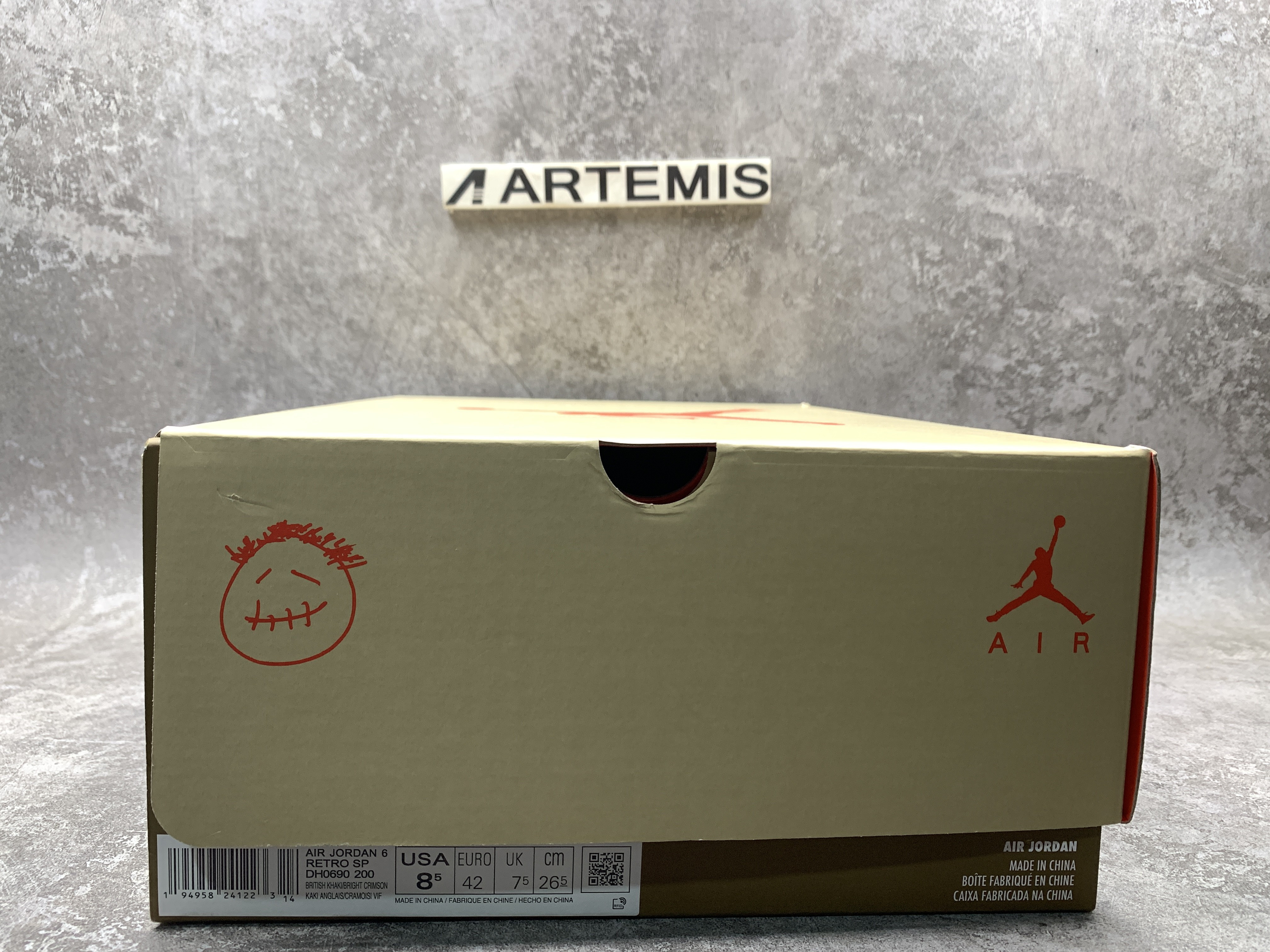 Air Jordan 6 Retro Travis Scott British Khaki