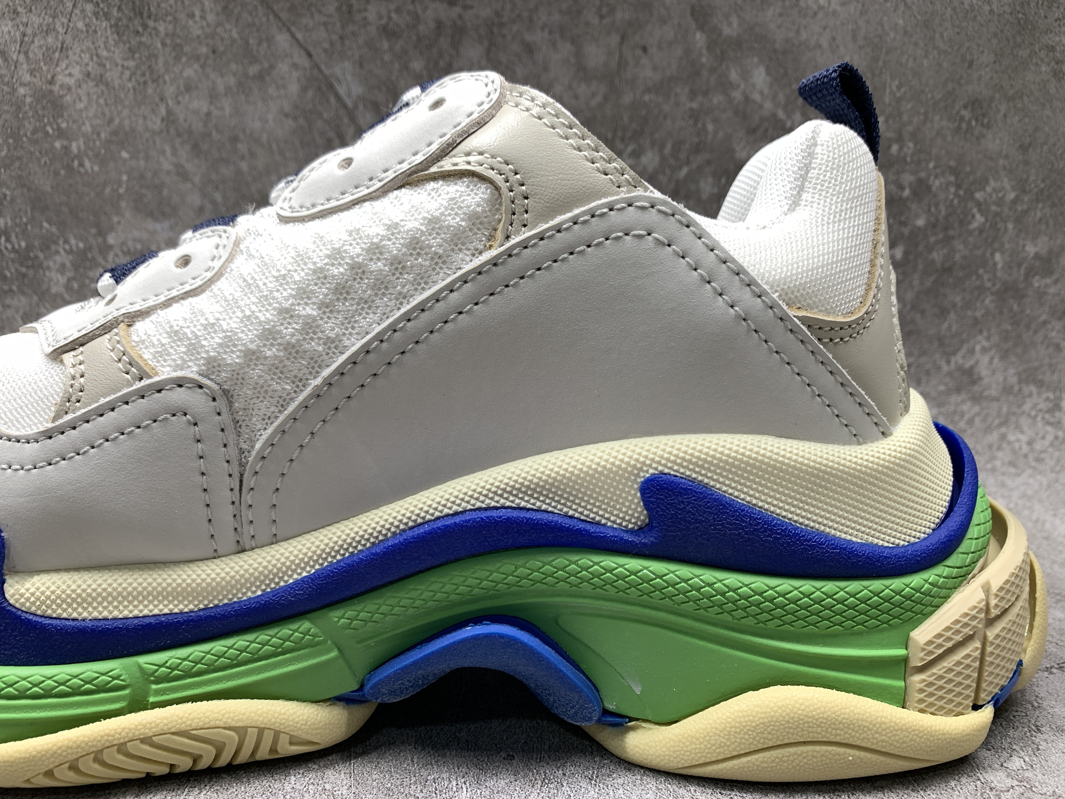 Balenciga Triple S Blue Green