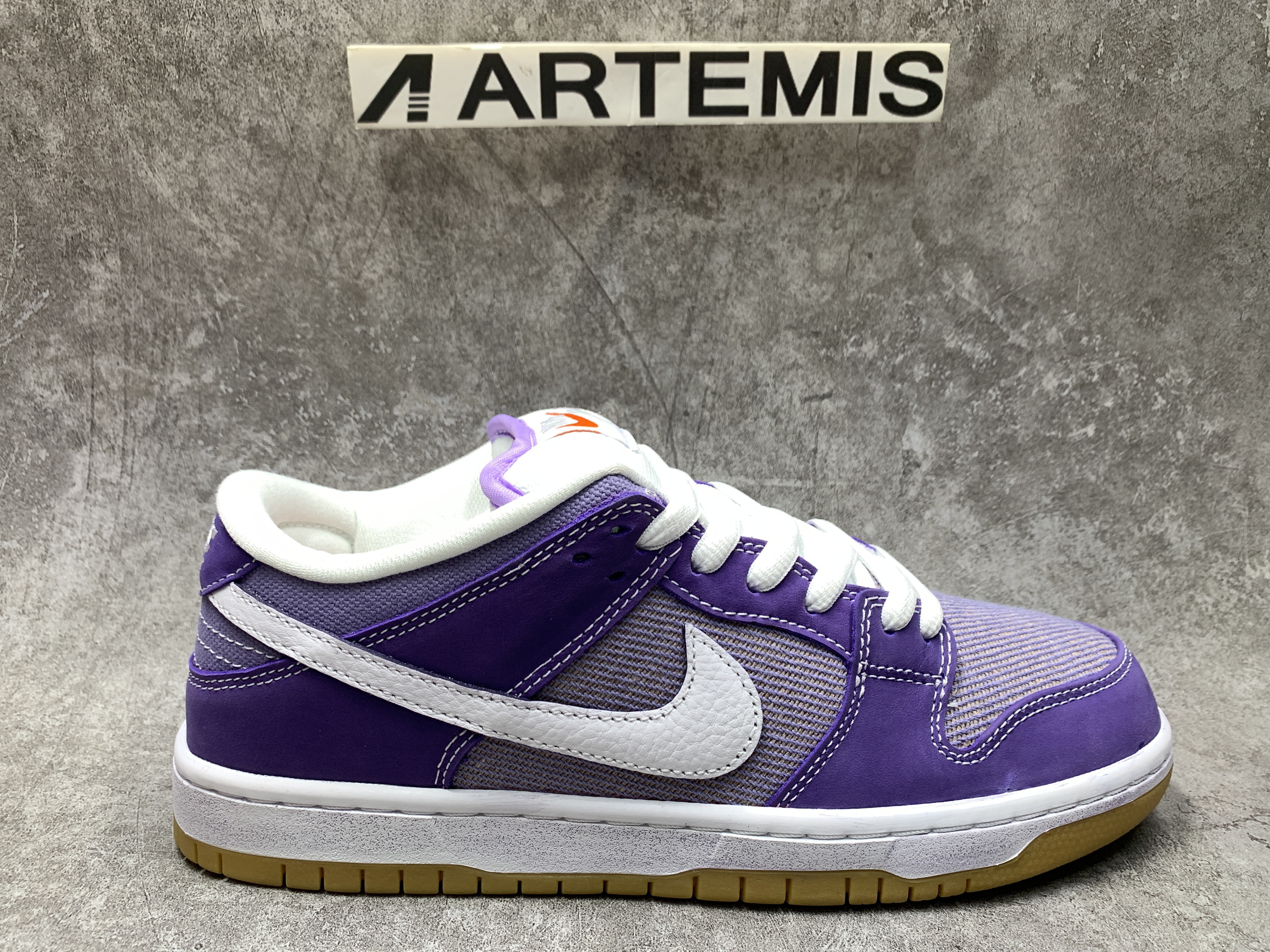Nike SB Dunk Low Pro ISO Orange Label Unbleached Pack Lilac