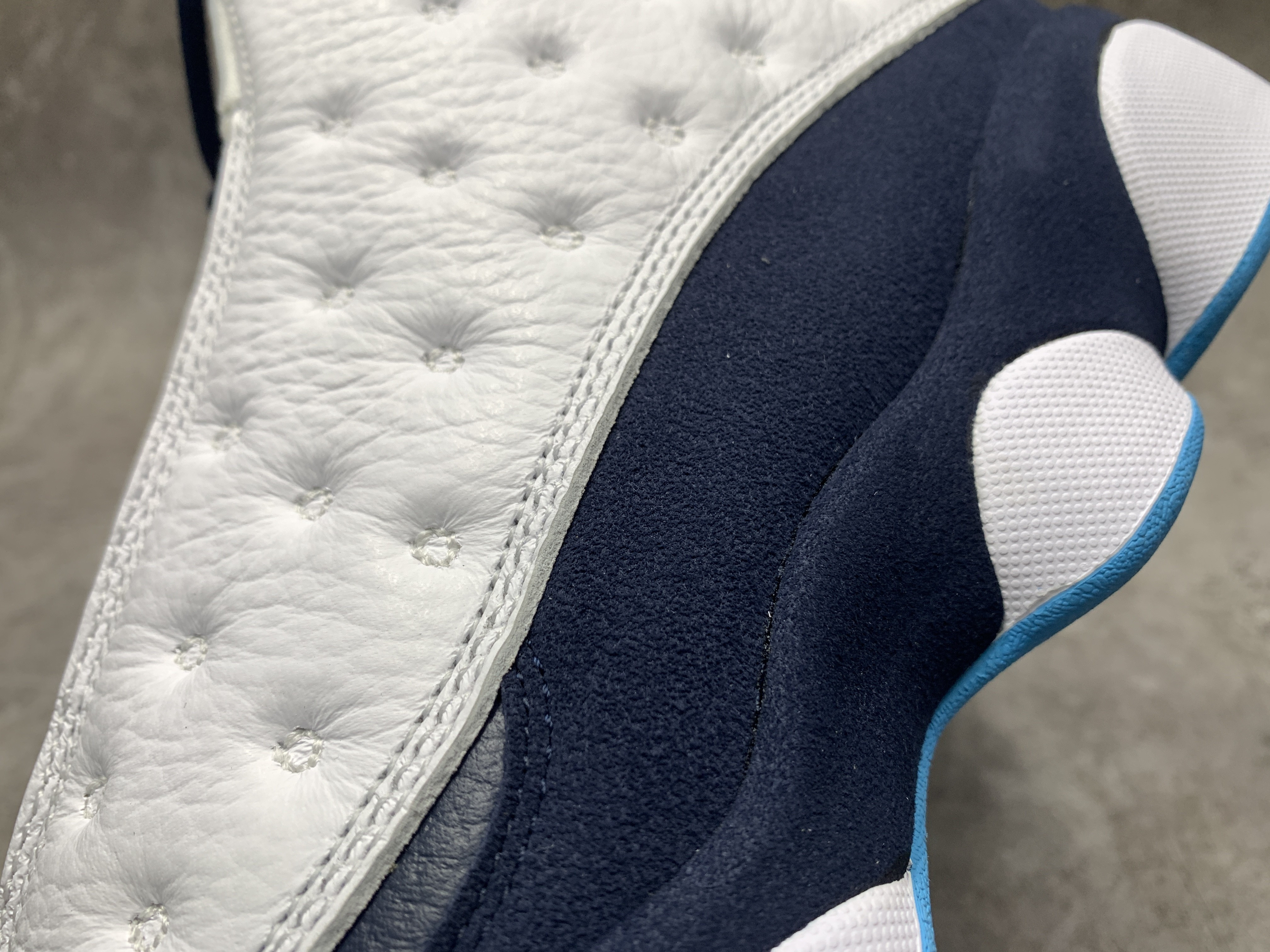 Jordan 13 Retro Obsidian Powder Blue White
