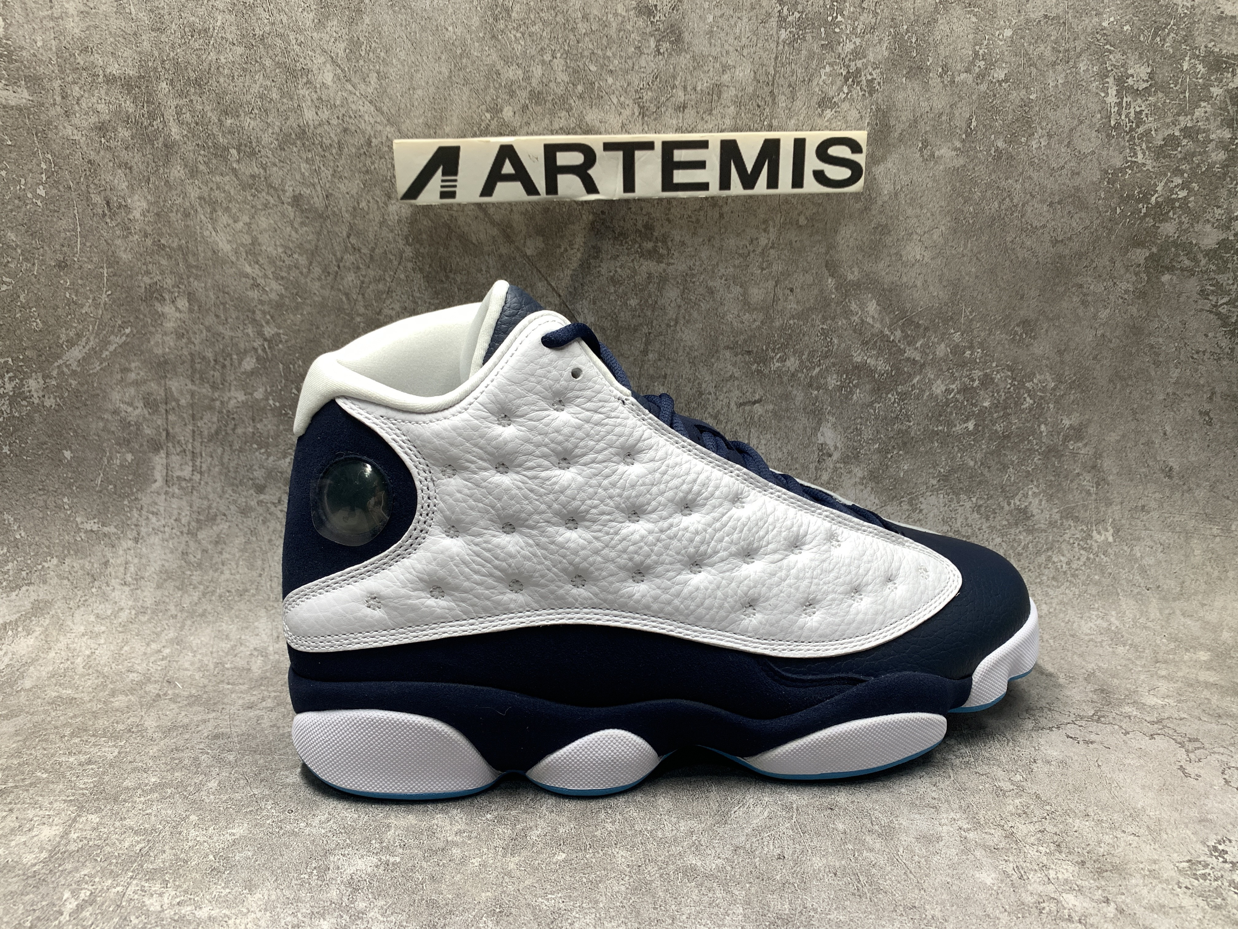 Jordan 13 Retro Obsidian Powder Blue White
