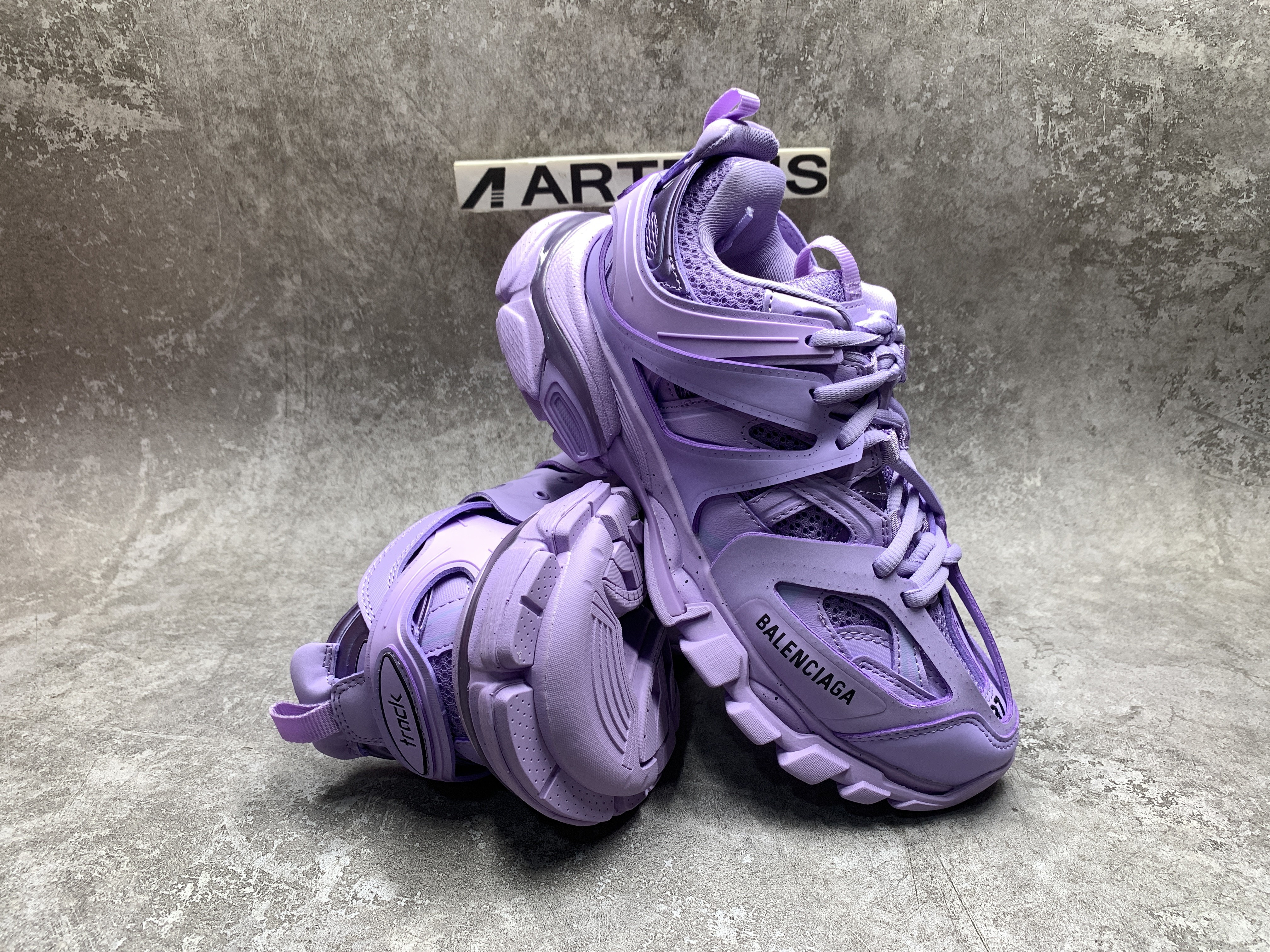 Balenciga Track Recycled Purple
