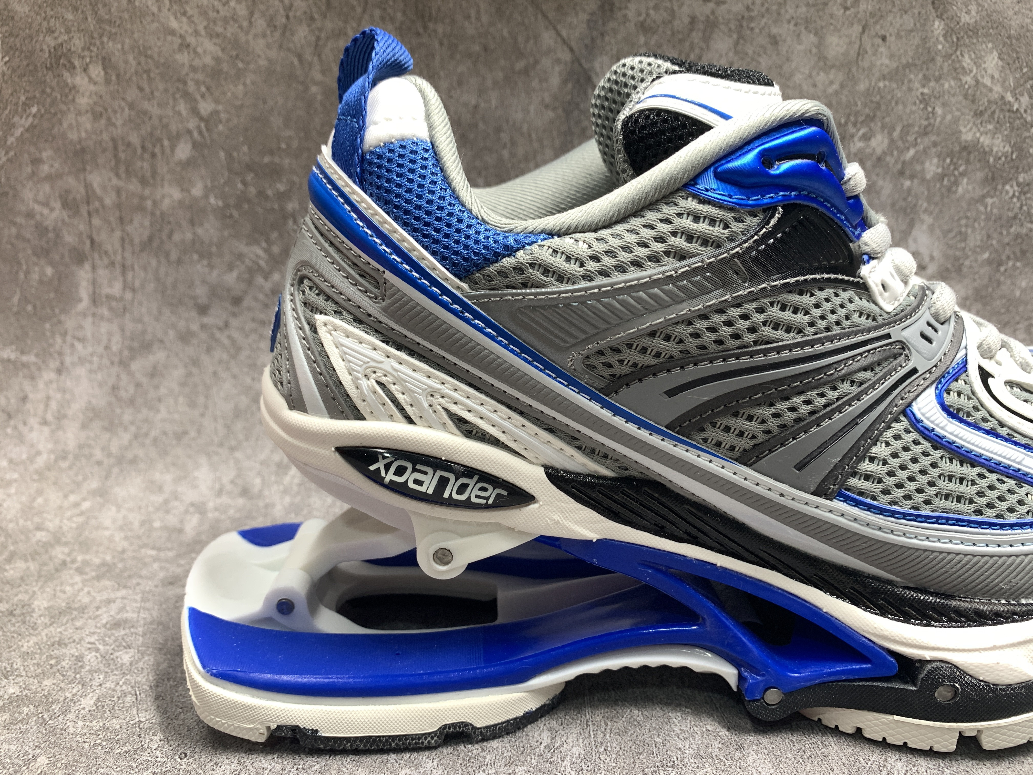 Balenciga X-Pander Blue Silver