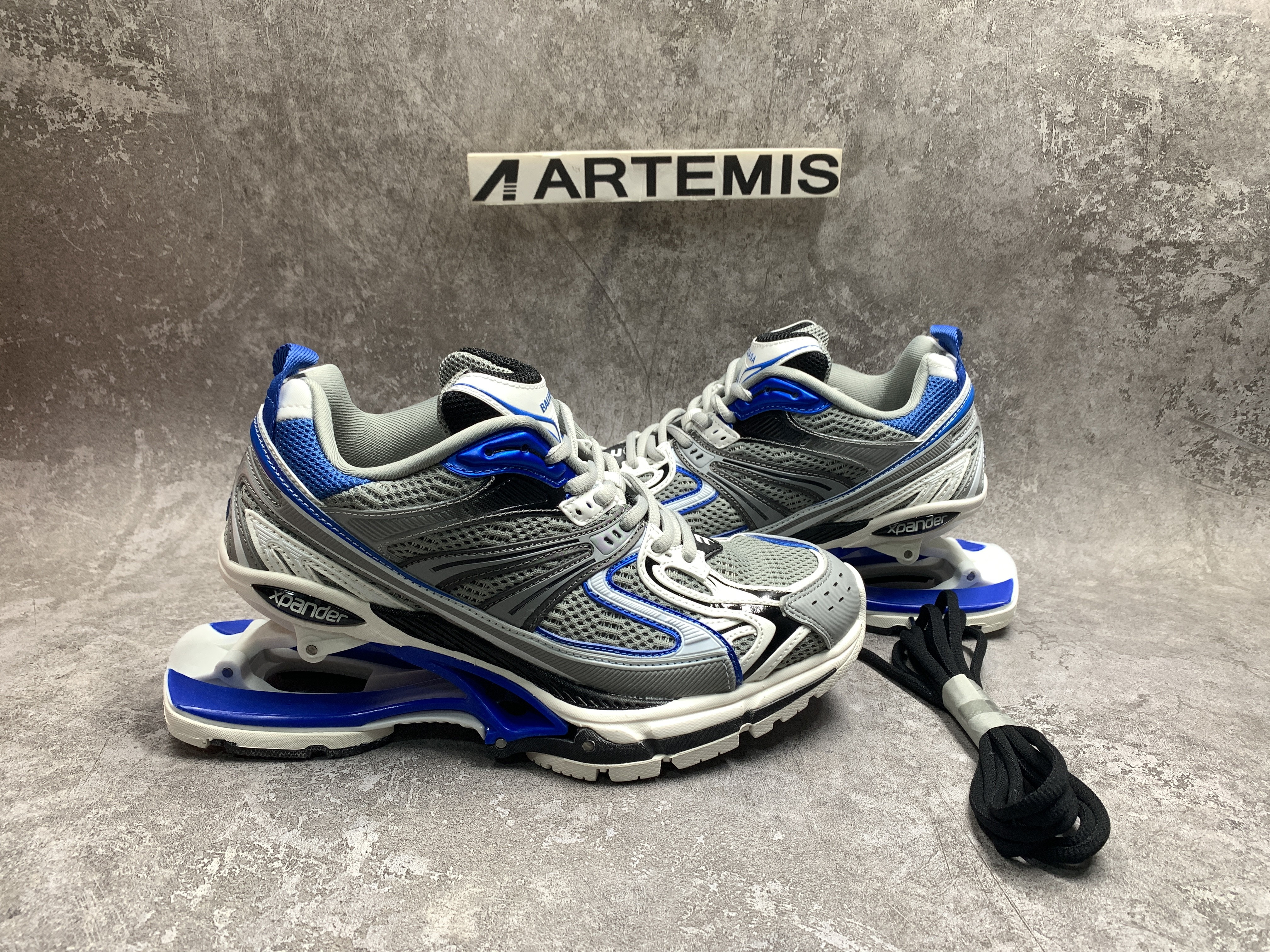Balenciga X-Pander Blue Silver