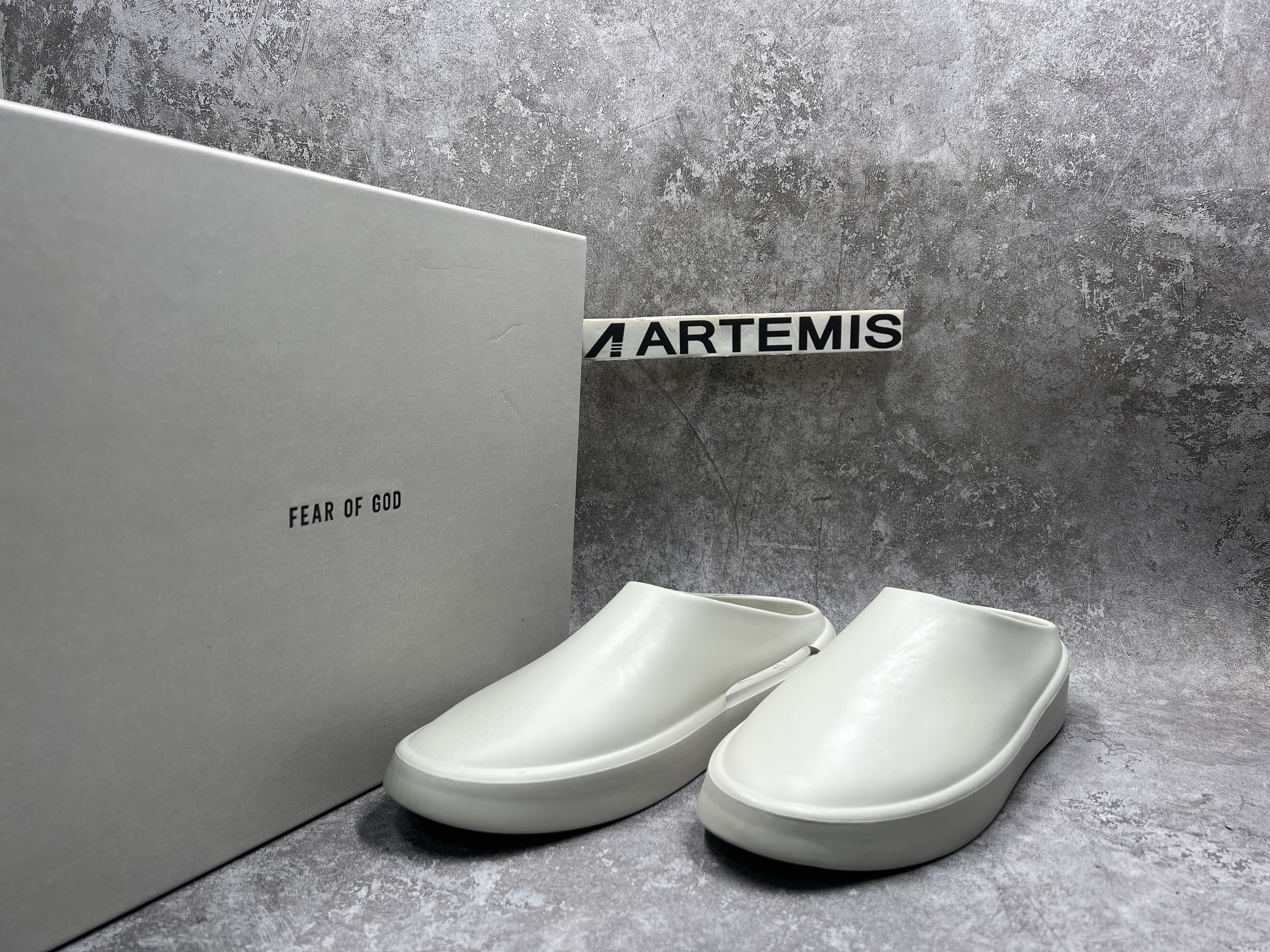 Fear Of God California Backless Slip-On Concrete
