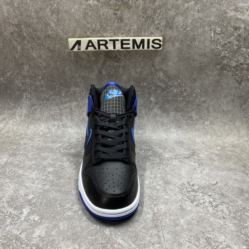 Nike Dunk High SE Camo Black Royal