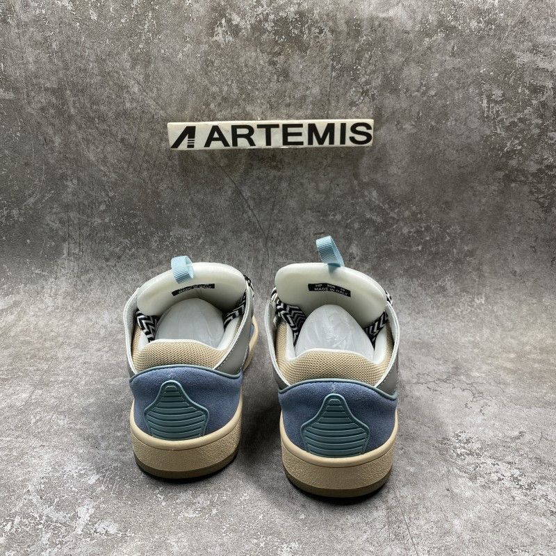 Lanvin Leather Curb Light Blue Gum
