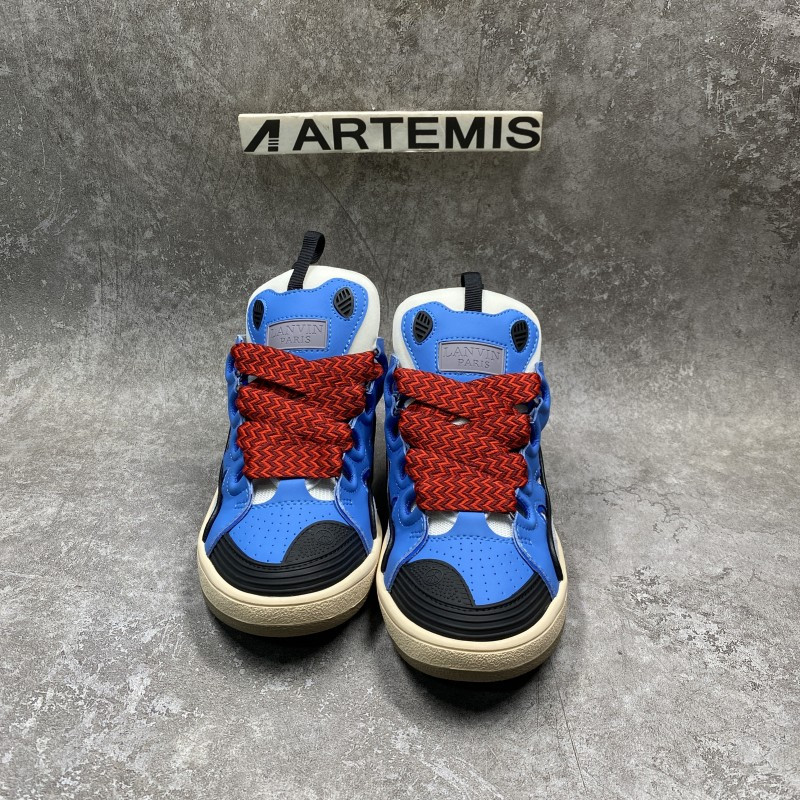 Lanvin Leather Curb Blue Gum